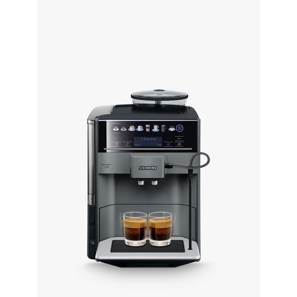 Siemens TE651209 EQ6 Bean to Cup Coffee Machine, Titanium
