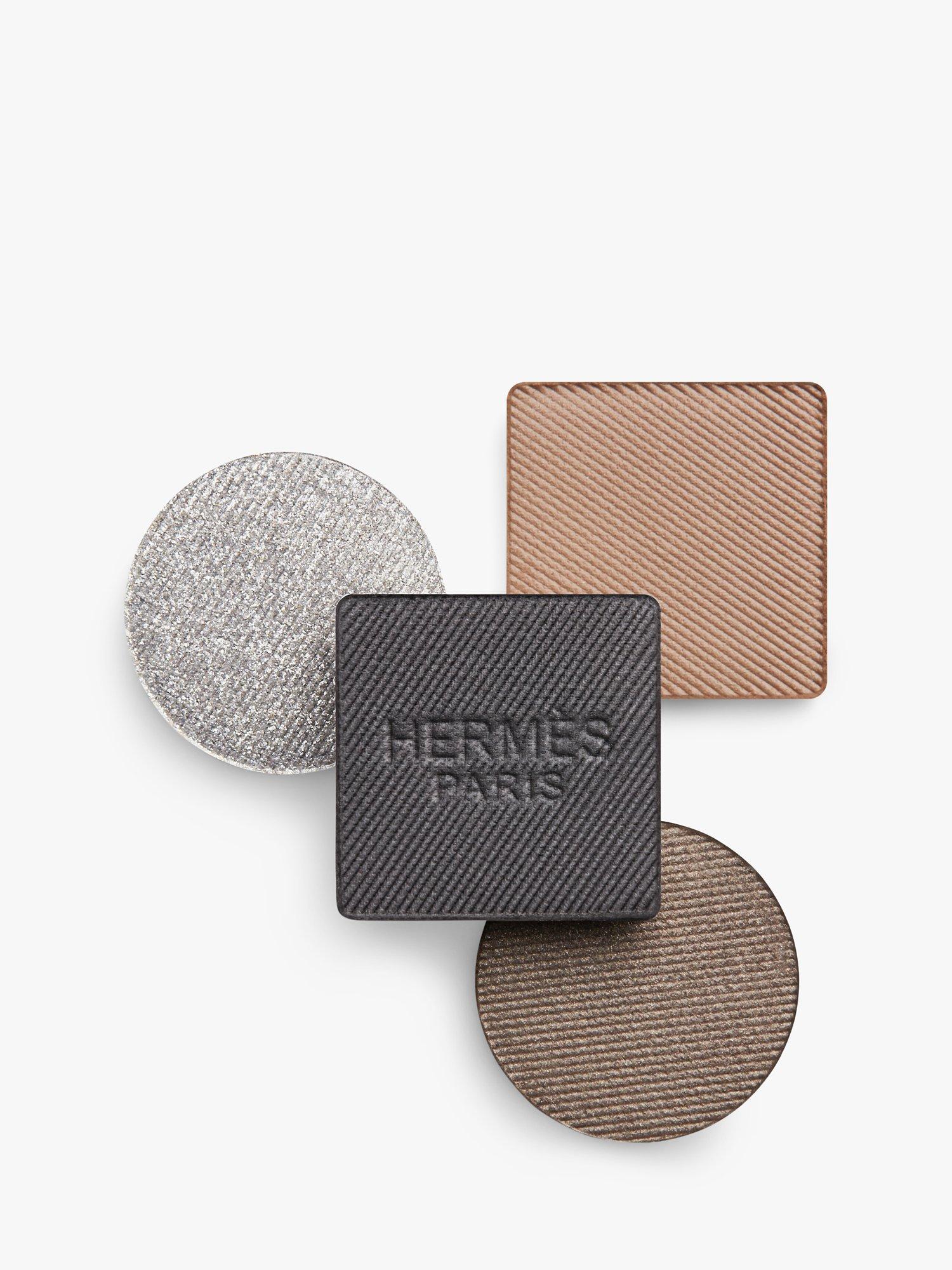 Product image 3 of 9, which shows Hermès Ombres d'Hermès, Eyeshadow Quartet Refill, 05 Ombres Fumées