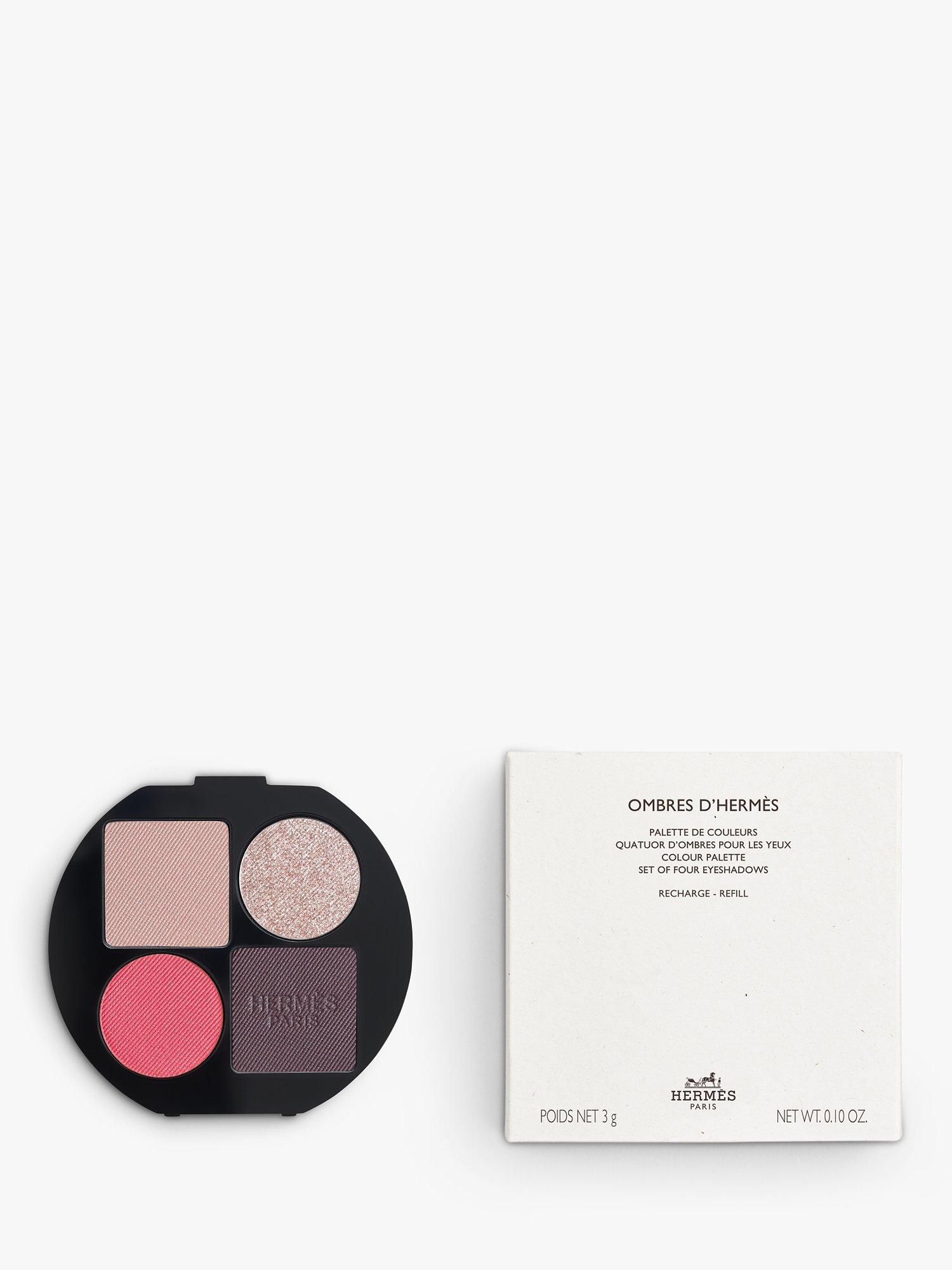 Product image 1 of 9, which shows Hermès Ombres d'Hermès, Eyeshadow Quartet Refill, 01 Ombres Pétales