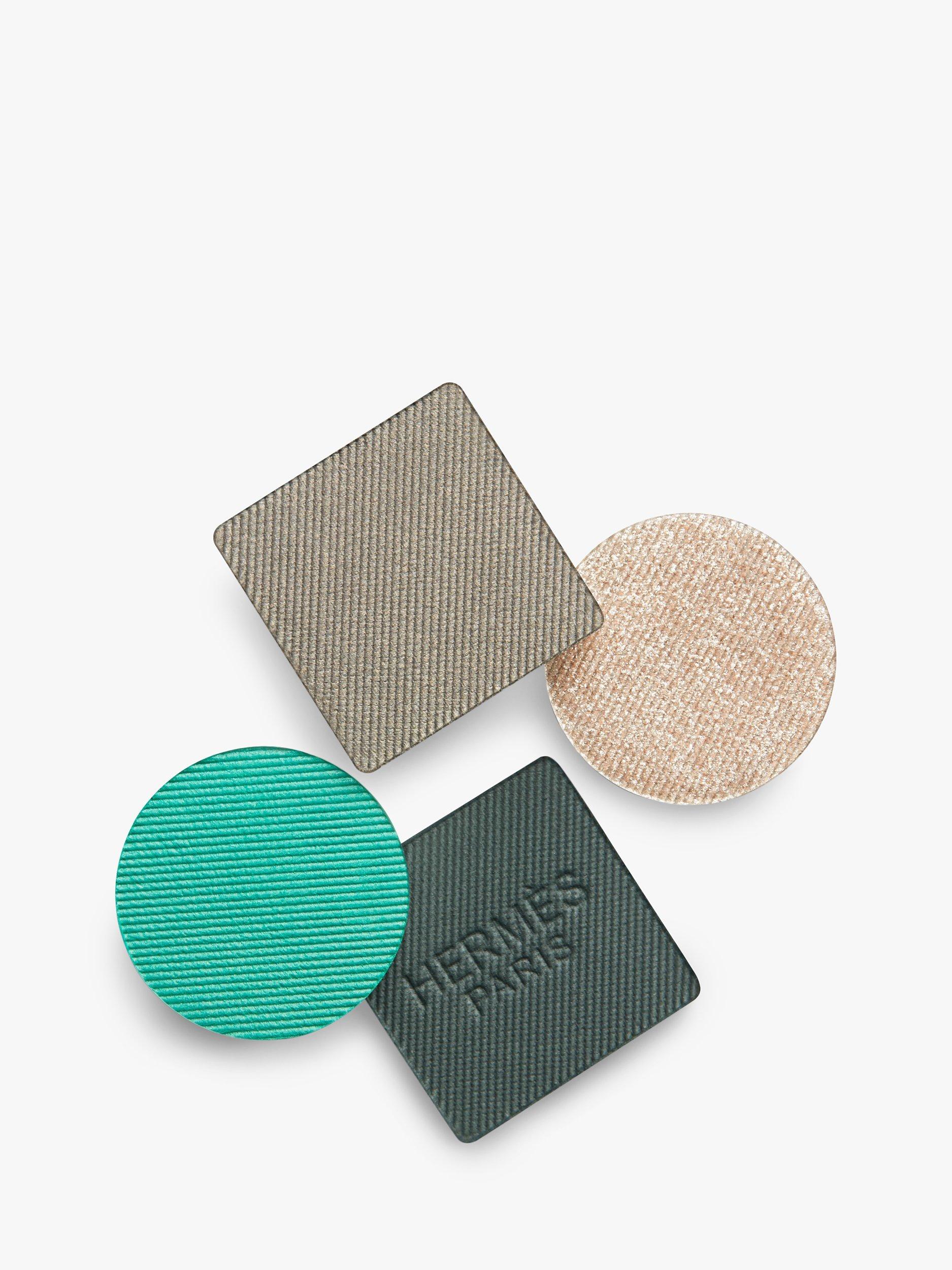 Product image 3 of 9, which shows Hermès Ombres d'Hermès, Eyeshadow Quartet Refill, 02 Ombres Végétales