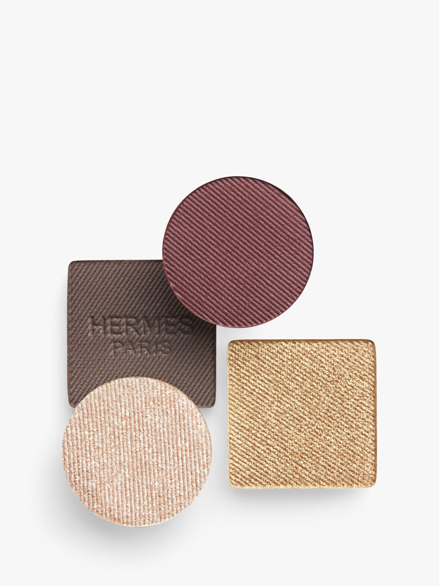 Product image 3 of 8, which shows Hermès Ombres d'Hermès, Eyeshadow Quartet Refill, 06 Ombres Mordorées