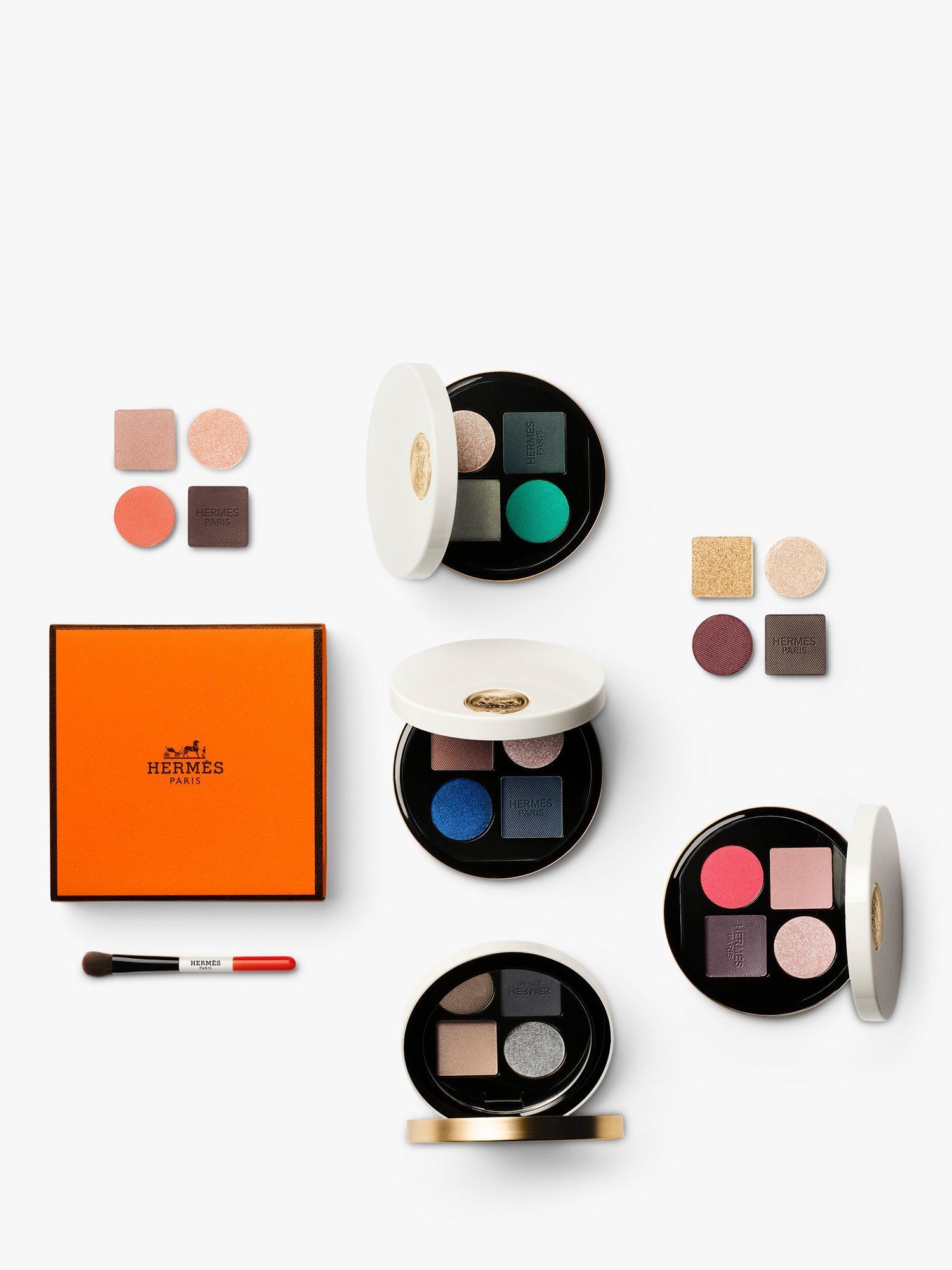 Product image 8 of 8, which shows Hermès Ombres d'Hermès, Eyeshadow Quartet Refill, 06 Ombres Mordorées