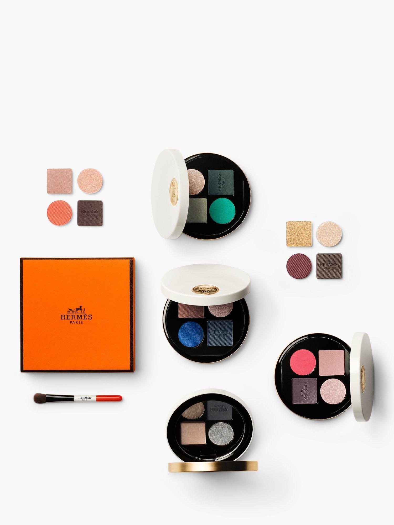 Product image 8 of 8, which shows Hermès Ombres d'Hermès, Eyeshadow Quartet Refill, 03 Ombres Fauves