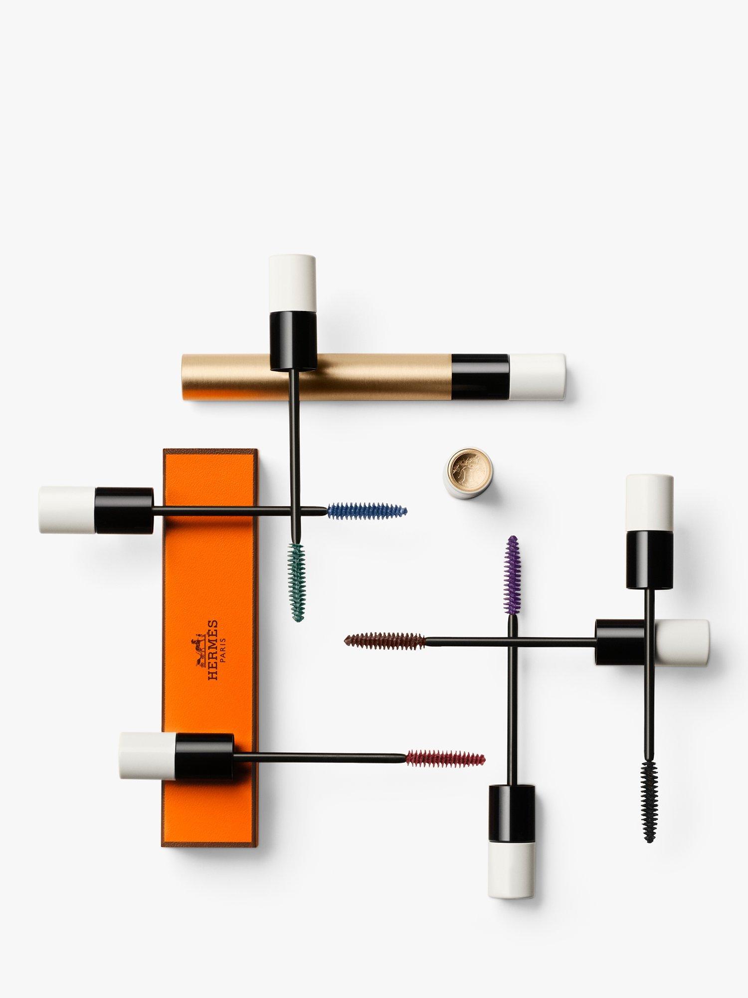 Product image 8 of 8, which shows Hermès Trait d'Hermès, Revitalising Care Mascara, 06 Violet Indigo
