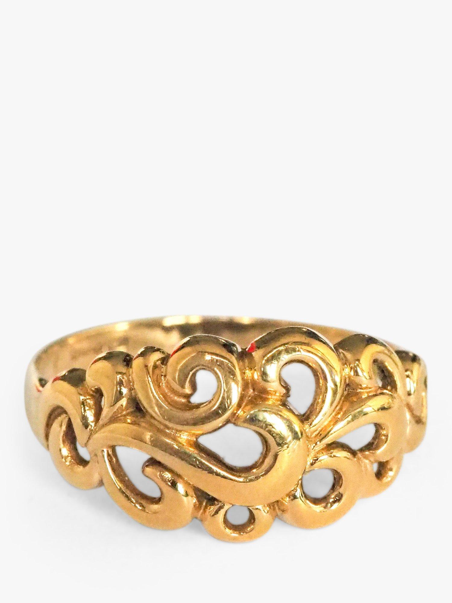 L & T Heirlooms Pre-Loved 9ct Gold Celtic Ring