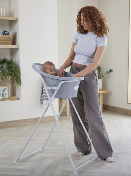 Shnuggle Baby Bath Stand, White - view 2, White