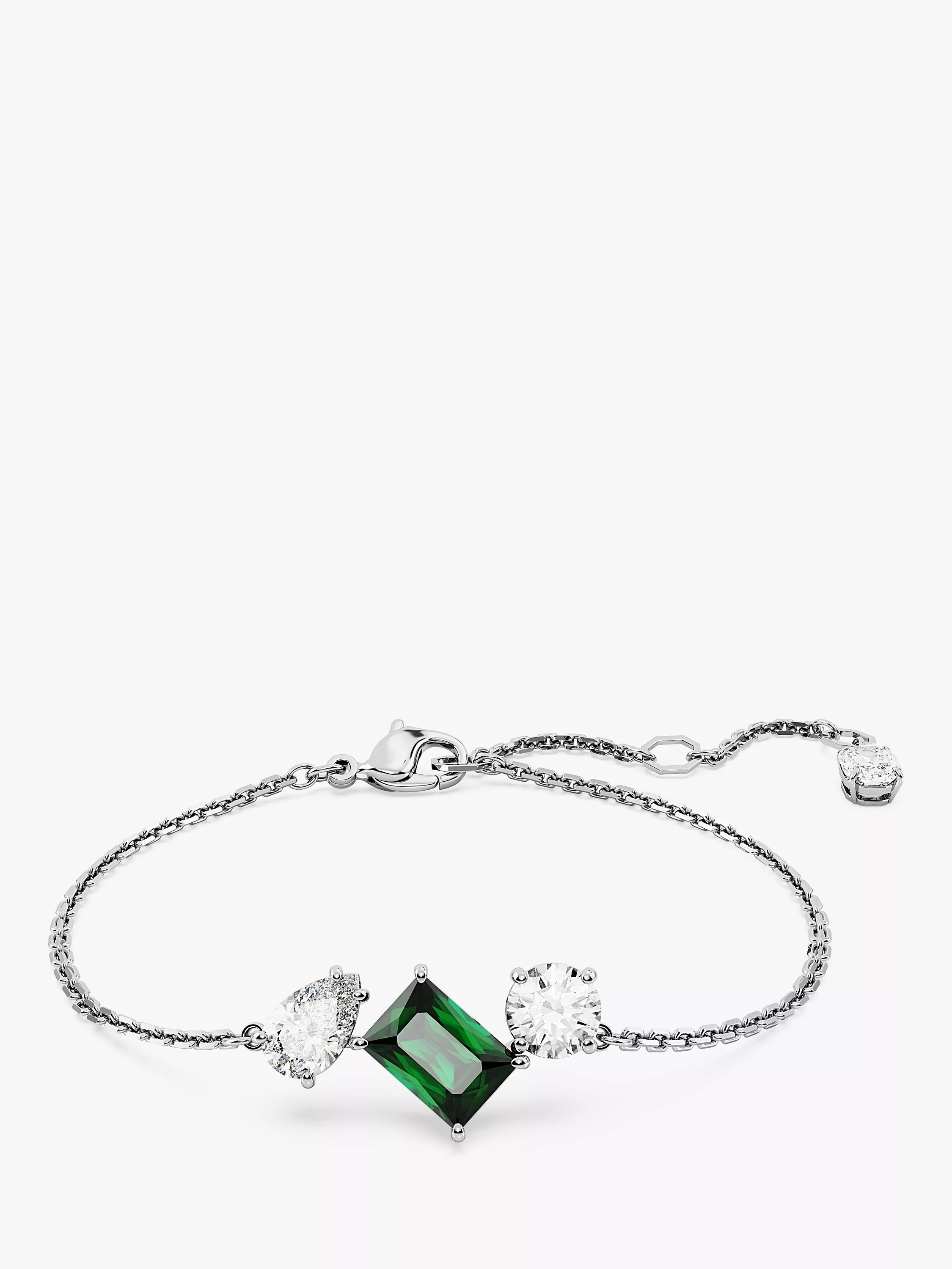 Emerald green swarovski bracelet sales