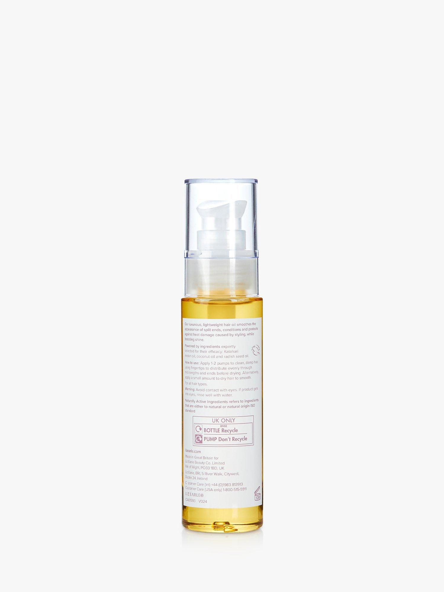Product image 2 of 4, which shows Liz Earle Botanical Shine™ Nourishing Hair Oil, 50ml