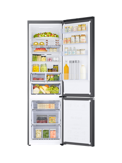 Samsung Series 6 RB38C605DB1/EU Freestanding 65/35 Smart Fridge Freezer with SpaceMax™, Black - view 2, Black