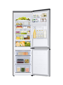 Samsung Series 7 RB34C652ESA/EU Freestanding 65/35 Smart Fridge Freezer with SpaceMax™, Silver - view 2, Silver