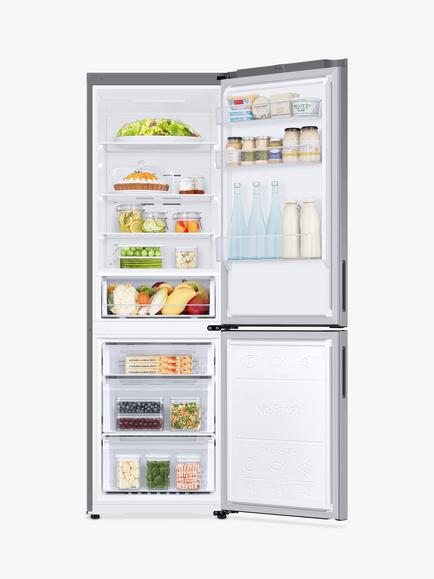 Samsung Series 5 RB33B610ESA/EU Freestanding 70/30 Fridge Freezer with SpaceMax™, Silver - view 2, Silver