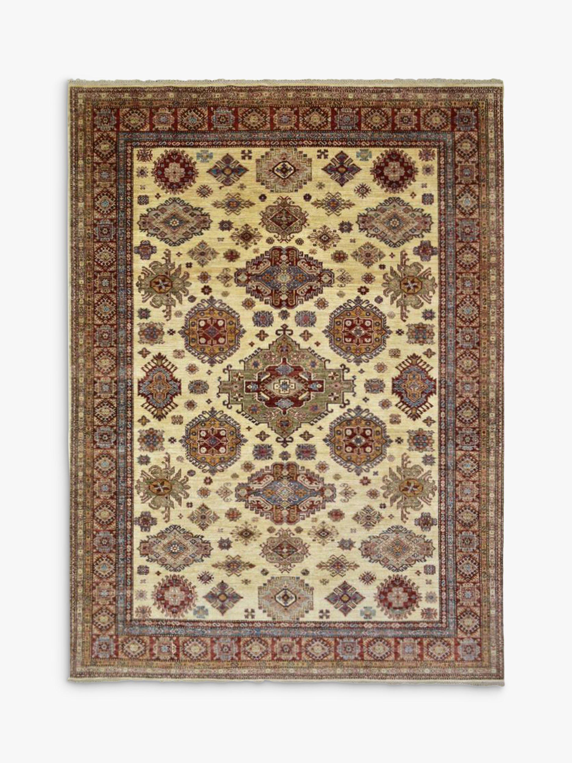 Gooch Oriental Supreme Kazak Rug, Ivory, L263 x W184cm
