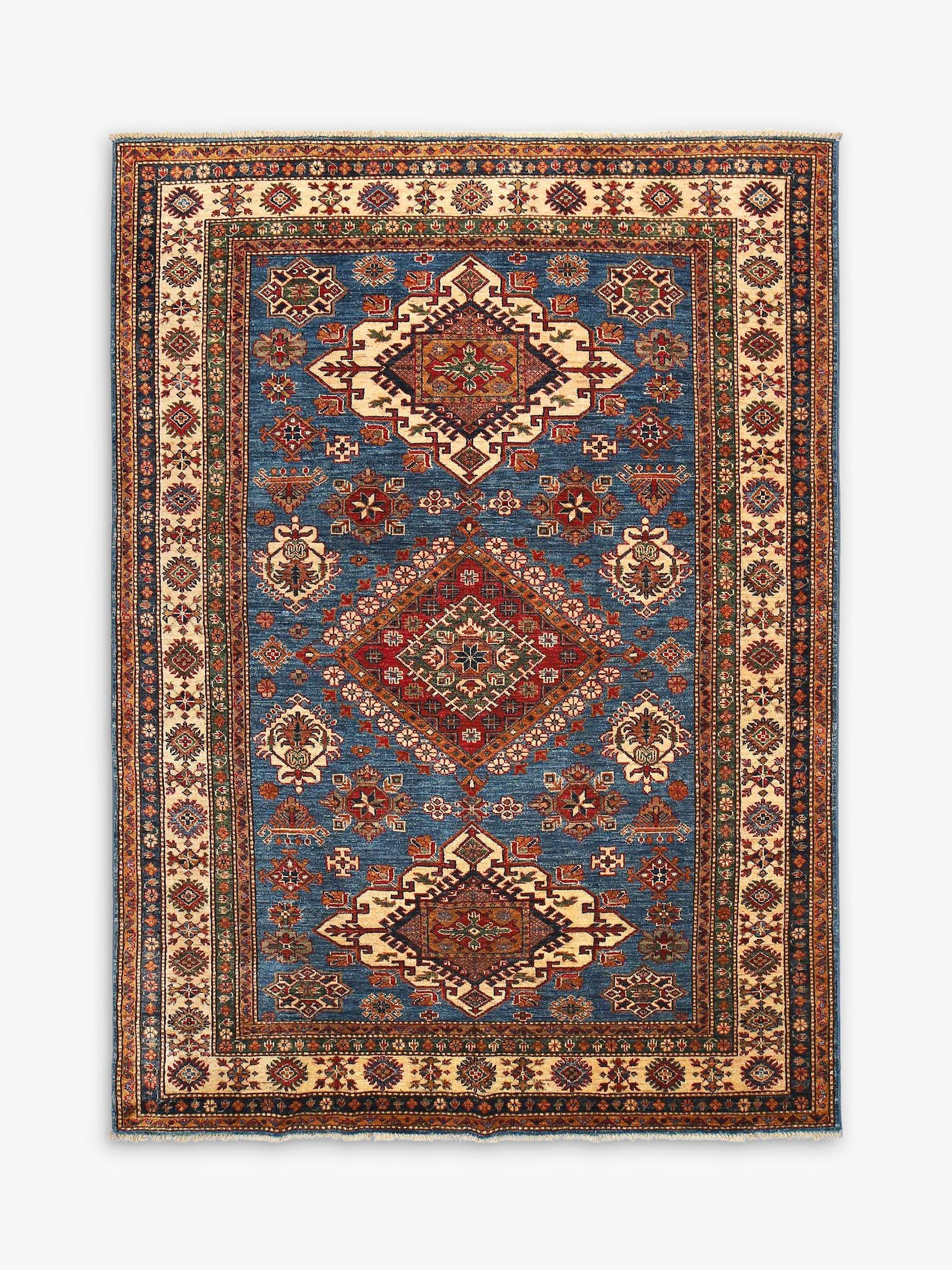 Gooch Oriental Supreme Kazak Rug, Blue, L241 x W173cm