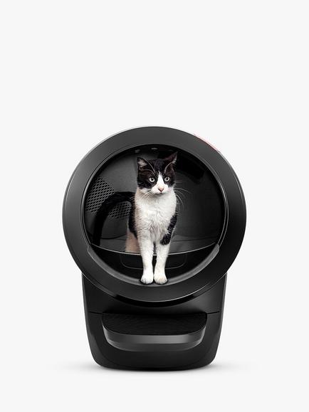 Litter-Robot 4 Smart Cat Litter Tray, Black