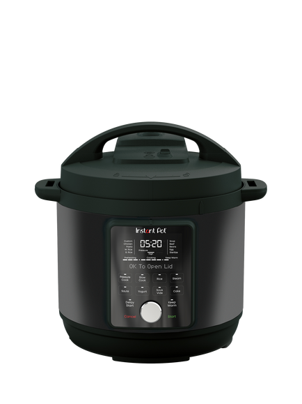Instant Pot Duo Plus Whisper Quiet 9-in-1 Multicooker, 5.7L, Black, Black