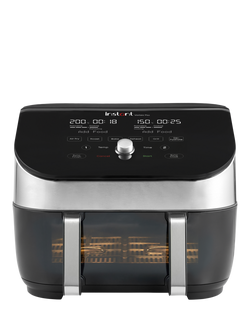 Instant Vortex Plus ClearCook Versazone Air Fryer, 8.5L, Stainless Steel, Stainless Steel