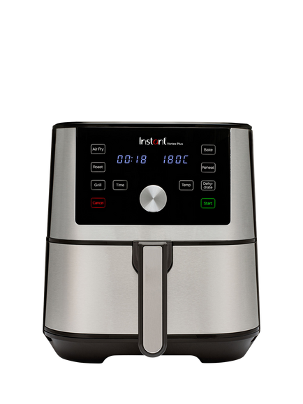 Instant Vortex Plus Air Fryer, 3.8L, Stainless Steel, Stainless Steel