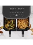 Instant Vortex Plus ClearCook Dual Baskets Air Fryer, 7.6L, Black