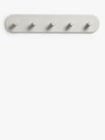 John Lewis ANYDAY Shaker Style 5 Hook Hanging Rack, FSC-Certified (Bamboo)