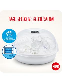 NUK Micro Express Plus Steriliser - view 2, Grey