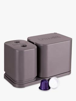 Dualit EcoPress Duo Max Aluminium Coffee Capsule Recycler, Grey - view 2, Grey