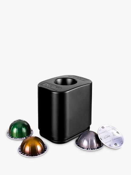 Dualit EcoPress For Vertuo Aluminium Capsule Recycler, Black - view 2, Black