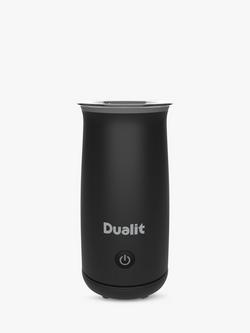 Dualit Hot Chocolate Maker & Milk Frother, Black, Black