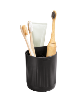 ReBorn Recycled Plastic Toothbrush Holder - view 2, Dark Grey
