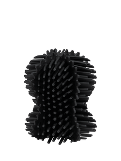 ReBorn Recycled Plastic Toilet Brush Replacement Head, Dark Grey