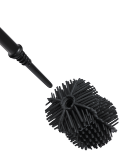 ReBorn Recycled Plastic Toilet Brush Replacement Head - view 2, Dark Grey