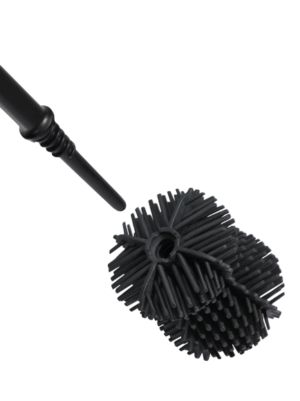 ReBorn Recycled Plastic Toilet Brush Replacement Head - view 2, Dark Grey