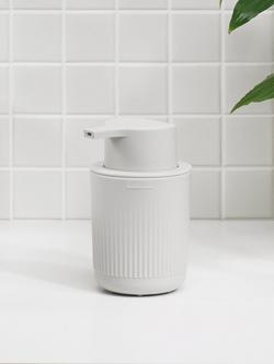 ReBorn Recycled Plastic Soap Dispenser - view 2, Stone