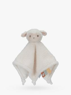 Little Dutch Little Farm Sheep Baby Soother Soft Toy, Multi