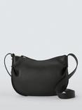 John Lewis Gathered Leather Crossbody Bag