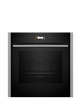 Neff N70 Slide and Hide B54CR71N0B Built In Self Cleaning Electric Single Oven, Stainless Steel