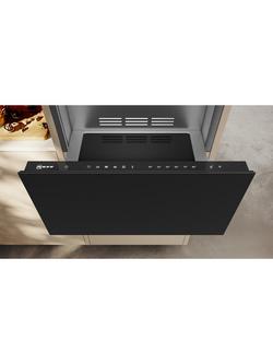 NEFF Built In Warming Drawer, N34HA11N1B, N34HA11G1B - view 2, Black/Grey Graphite