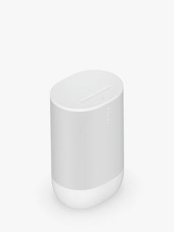 Sonos Move 2 Smart Speaker with Voice Control, White