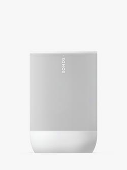 Sonos Move 2 Smart Speaker with Voice Control - view 2, White
