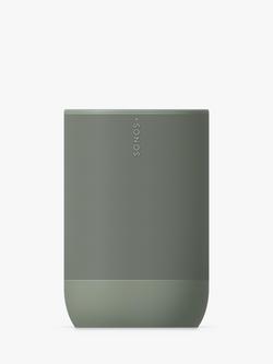 Sonos Move 2 Smart Speaker with Voice Control - view 2, Olive
