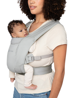 Ergobaby Embrace Lightweight Baby Carrier, Light Grey