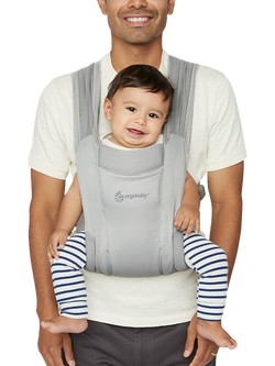 Ergobaby Embrace Lightweight Baby Carrier - view 2, Light Grey