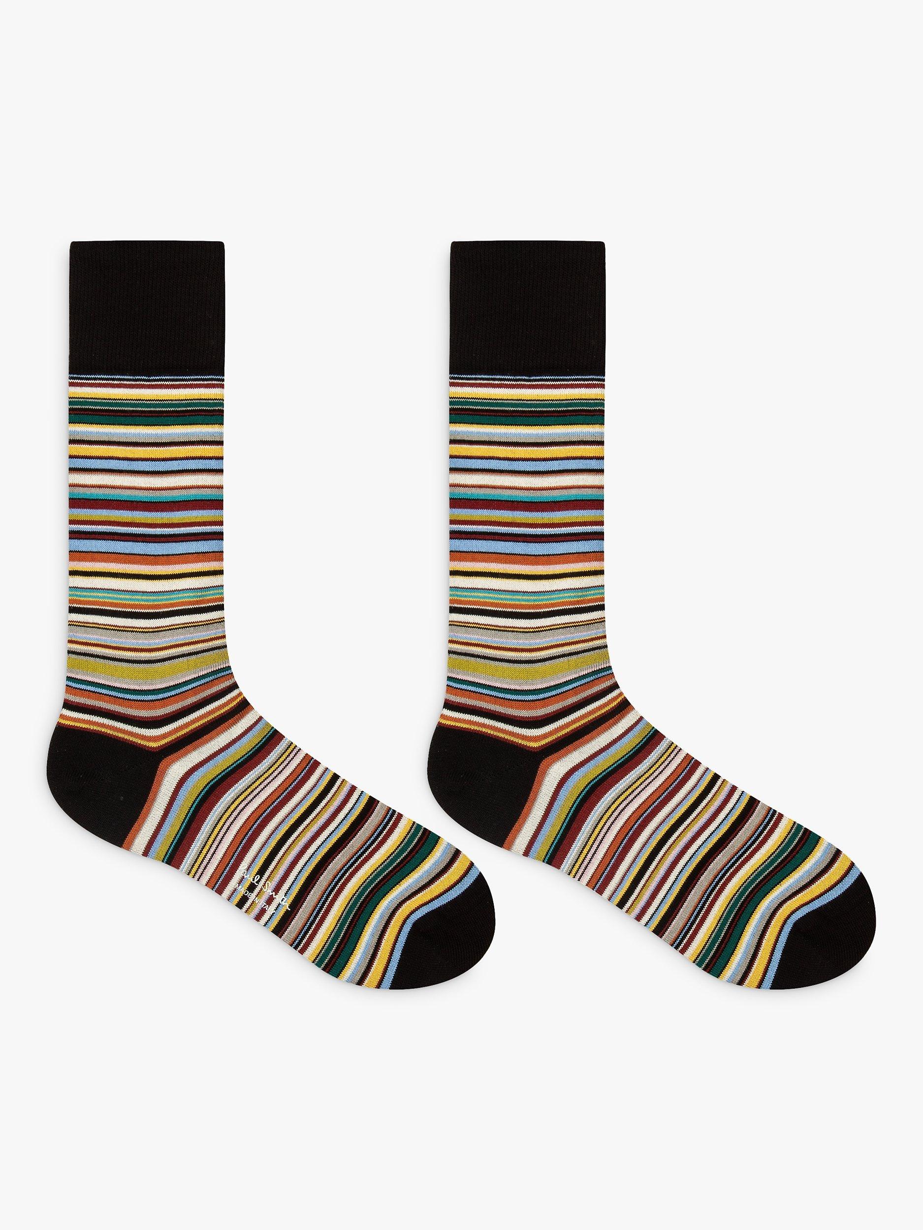 Product image 3 of 3, which shows Paul Smith Signature Stripe Socks, Pack of 2, Multi