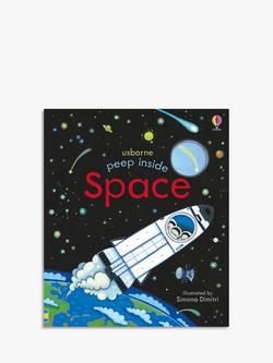 Usborne 'Peep Inside Space' Kids' Book, Multi