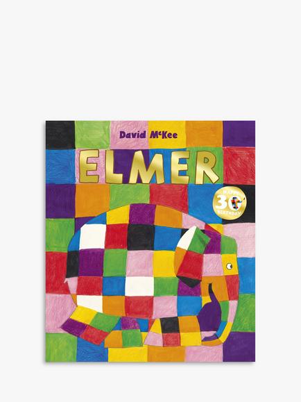 David McKee - 'Elmer' Kids' Book, Multi