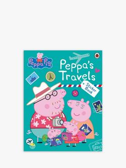 Peppa Pig Peppa's Travels Kids' Sticker Book, Multi