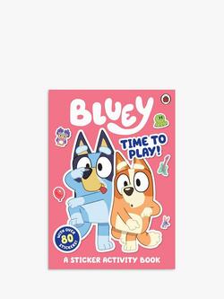 Bluey Time To Play Sticker Kid's Activity Book, Multi