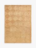 John Lewis Diamond Jute Rug, Neutral, L240 x W170 cm