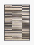 John Lewis Arboretum Stripe Rug, Black/White