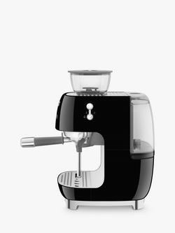 Smeg EGF03 Espresso Machine - view 2, Black