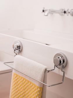 BlissHome Lock N Roll Hand Towel Rail - view 2, Silver